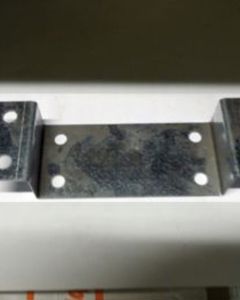 CHNL,SPRT VERT.SPACER 1.5"D PIPE TO CROSSARM PTX20/B/D/N/X23